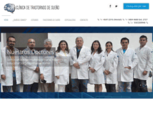 Tablet Screenshot of clinicasuenouam.com